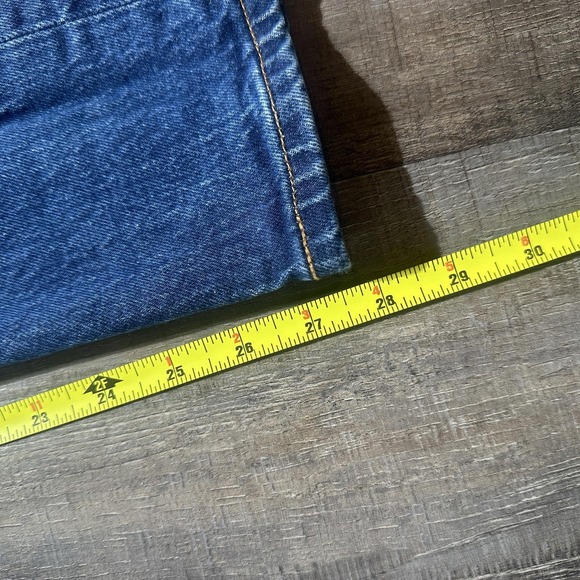 Levis 501 S Jeans Womens 24x28 Blue Skinny Button Fly Premium Denim High Rise - Picture 15 of 16